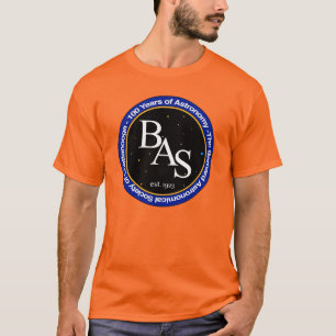 BAS T-Shirt with Large Logo on Front (Light Shirt)