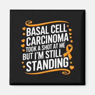 Basal Cell Carcinoma Awareness Skin Cancer Support Magnet
