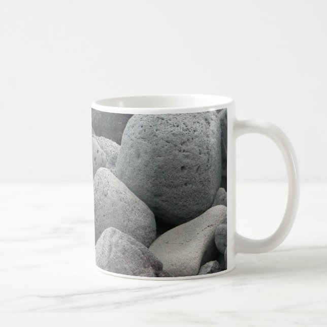 Basalt Cobbles Coffee Mug (Right)