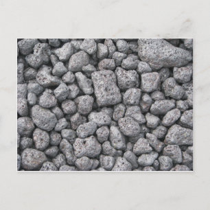 Basalt cobbles postcard