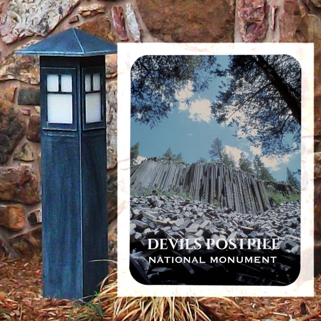 Basalt Columns, Devils Postpile National Monument Magnet (Creator Uploaded)