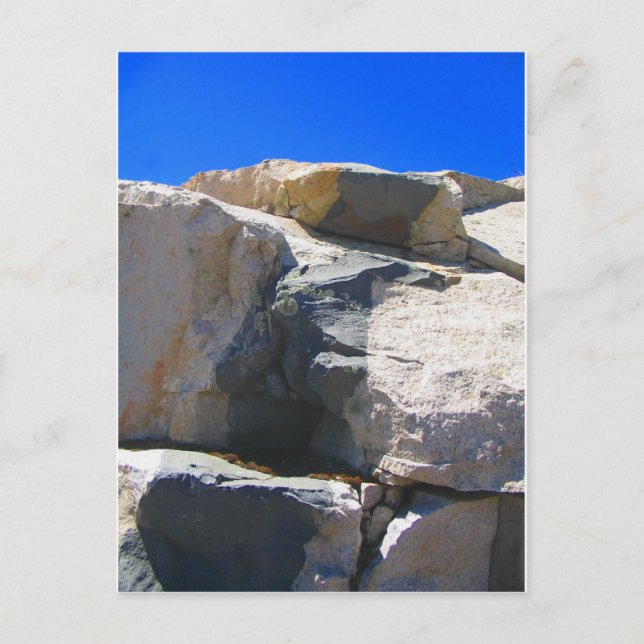 Basalt Rock Dike Geology Postcard (Front)