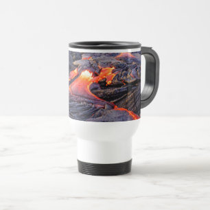 Basaltic Lava Flow Travel Mug