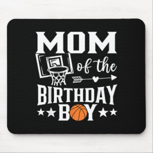 Basball Mum Of The Birthday Boy Family Matching 4 Mouse Mat