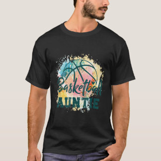 Basball Player Aunt Team Sports Women Basball T-Shirt