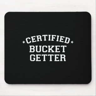 Basball Player Certified Buc Getter Mouse Mat