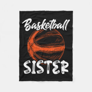 Basball Sister Women Family Matching Basball Fleece Blanket