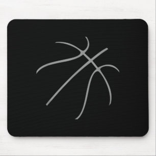 Basball Sport With Grey Colour Mouse Mat