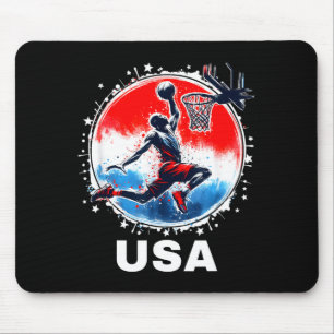 Basball Team Basball Flying Bisonrel Usa Team Mouse Mat