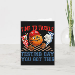 Basball Time To Tackle Testing Day Got This Funny Card
