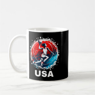 Basball Usa Go Usa Team Coffee Mug
