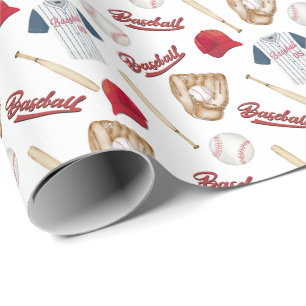 Basball Wrapping Paper