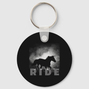 Basbo Just Ride Horseback Riding Apparel - Horse Key Ring