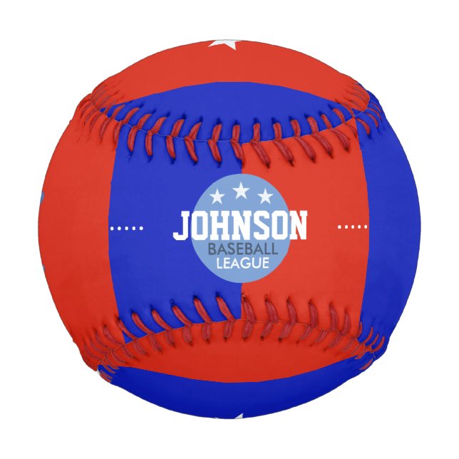 base-ball league personalised baseball (Front)