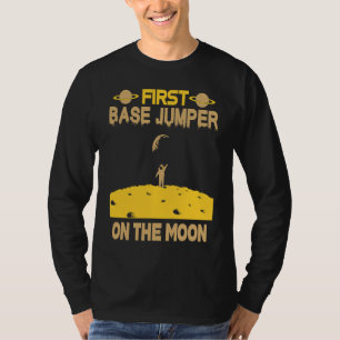 Base Jumper On The Moon T-Shirt