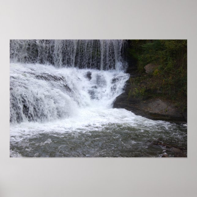 Base of Waterfall Poster (Front)