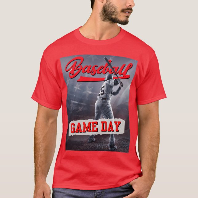 Basebal Game Day boy T-Shirt (Front)