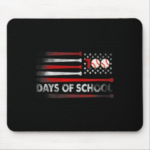 Baseball 100 Days Of School Baseball 100th Day Tea Mouse Mat