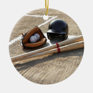 Baseball 11 ceramic tree decoration