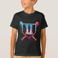 Baseball 11 Year Old Ice Cream Drip 11th Birthday