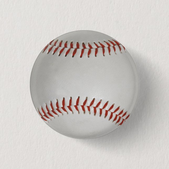 Baseball 3 Cm Round Badge (Front)
