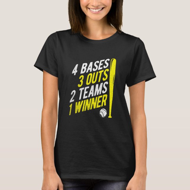 Baseball 3 T-Shirt (Front)