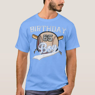 Baseball 65th Birthday Party 65 Years Old Baseball T-Shirt