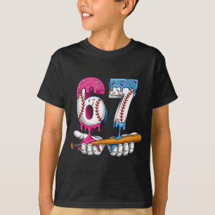 Baseball 67 Ice Cream Drip Six Seven Boys Funny Me T-Shirt