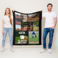 Baseball 9 Photo Collage Personalised Poster