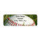Baseball address labels