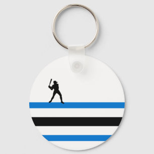 baseball. airstar. key ring