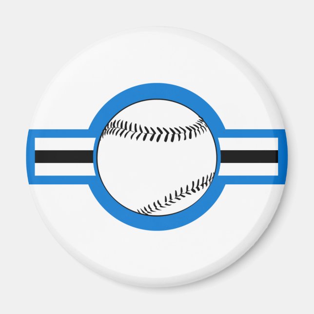 baseball airstar magnet (Front)
