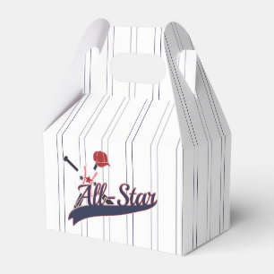 Baseball ALL-STAR Sports Custom Personalised Favour Box