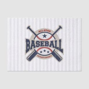 Baseball All Star Team Sport Birthday Party Tissue Paper