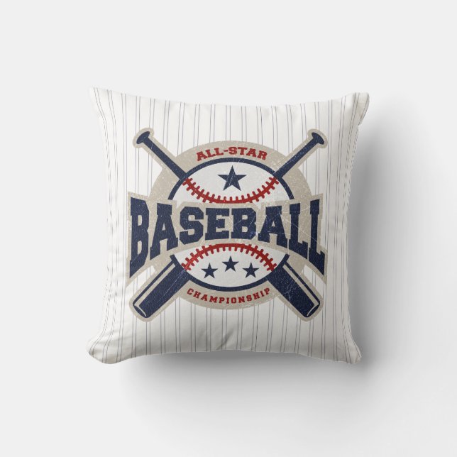 Baseball All Star Team Sport Sports Cushion (Front)