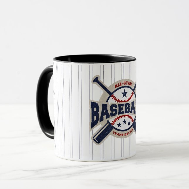 Baseball All Star Team Sport Sports Mug (Front Left)