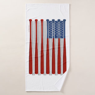 Baseball America (USA) Bath Towel Set