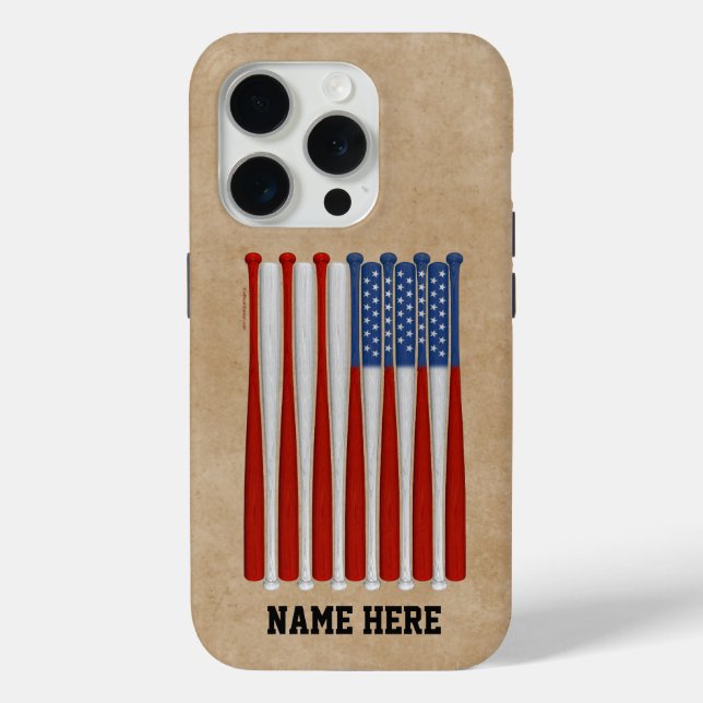 Baseball America (USA) Case-Mate iPhone Case (Back)