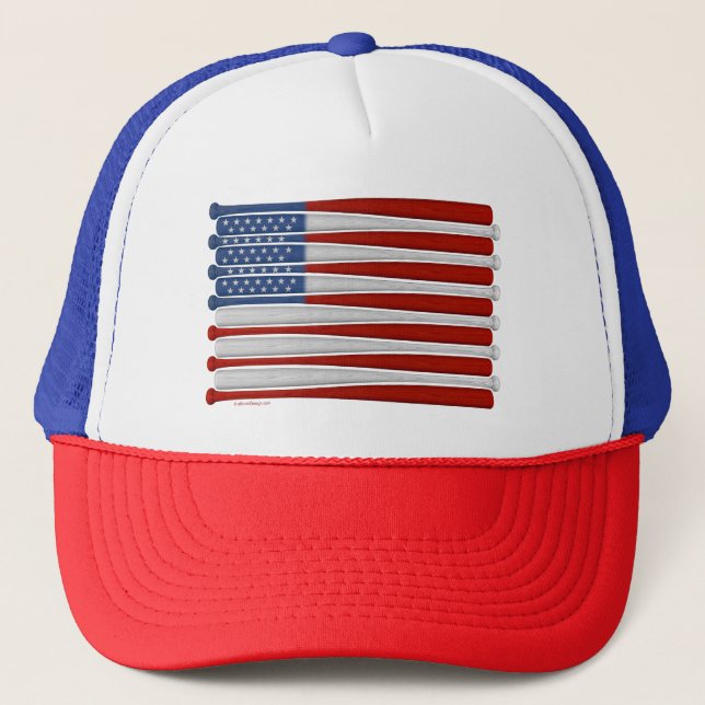 Baseball America (USA) Trucker Hat (Front)