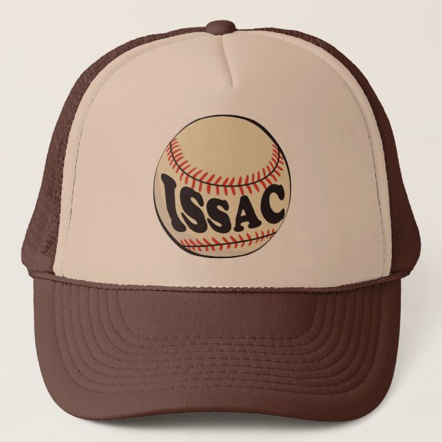 Baseball and Issac Trucker Hat (Front)
