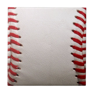 Baseball and Softball Red Stitching Tile