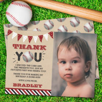 Baseball Any Age Birthday Photo