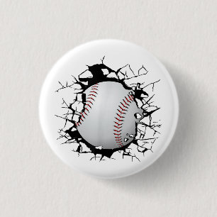 Baseball Apparel - Baseball  3 Cm Round Badge