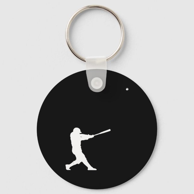 Baseball Apparel - Baseball  Key Ring (Front)