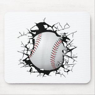 Baseball Apparel - Baseball  Mouse Mat