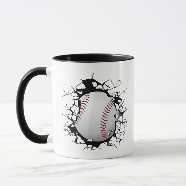 Baseball Apparel - Baseball  Mug (Left)