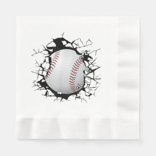 Baseball Apparel - Baseball  Napkin