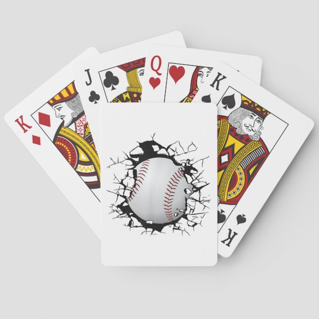 Baseball Apparel - Baseball  Playing Cards (Back)