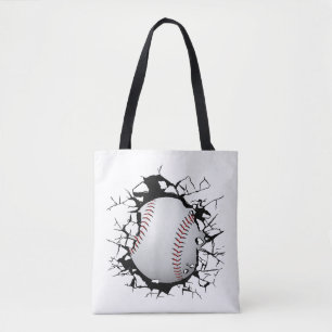 Baseball Apparel - Baseball Tote Bag