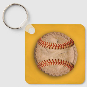 Baseball Apple Pie Key Ring